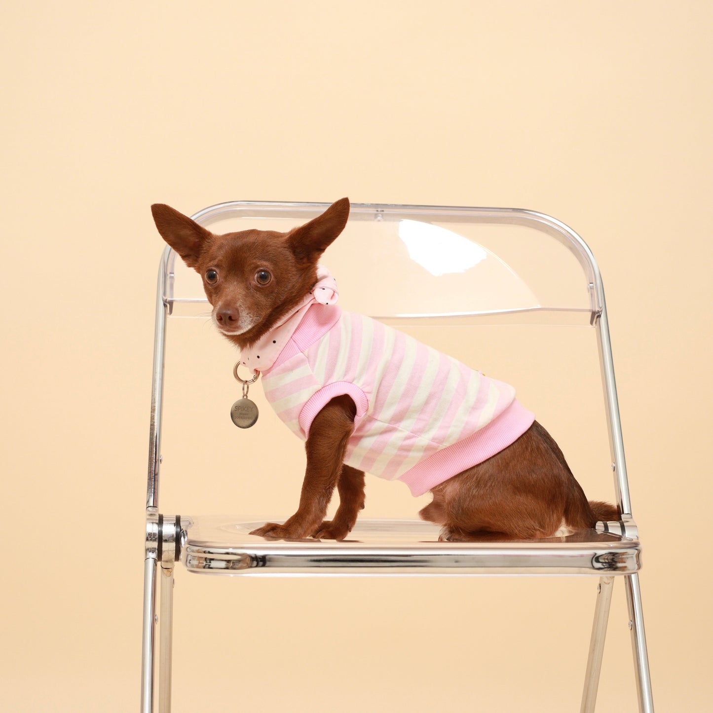 Pink Polka Dot Neckerchief