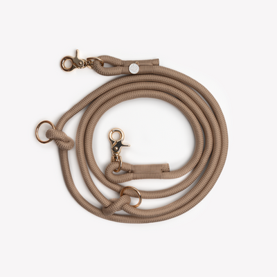 'Sand' - Hands Free Braided Leash