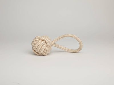 Hemp Rope Toy - Ball With 1 Handle