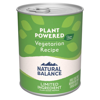 Natural Balance Limited Ingredient Wet Dog Food, Vegetarian Recipe