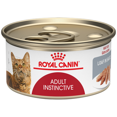 Royal Canin Feline Health Nutrition Adult Instinctive Loaf in Sauce Canned Cat Food