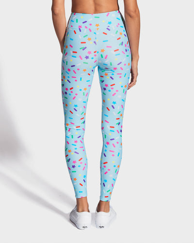 Sprinkle Me Blue Leggings