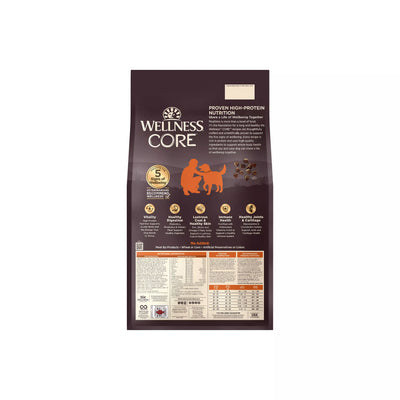 Wellness Core Adult Grain Free Original Turkey and Chicken Dog Food