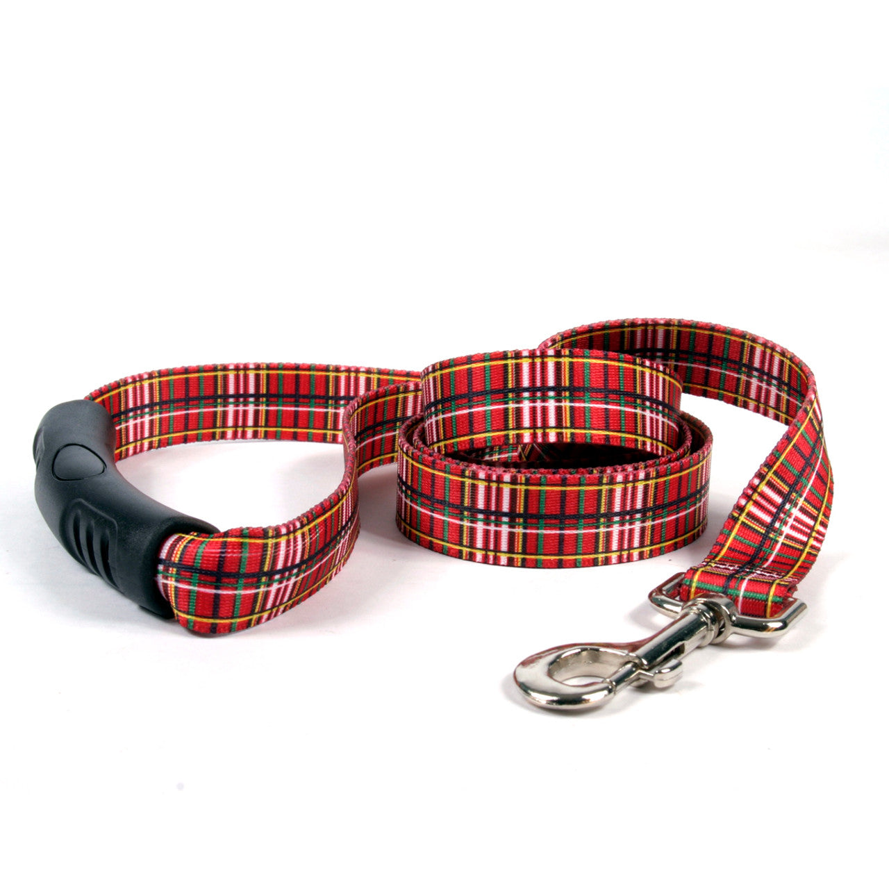 Tartan Plaid Red Dog Leash