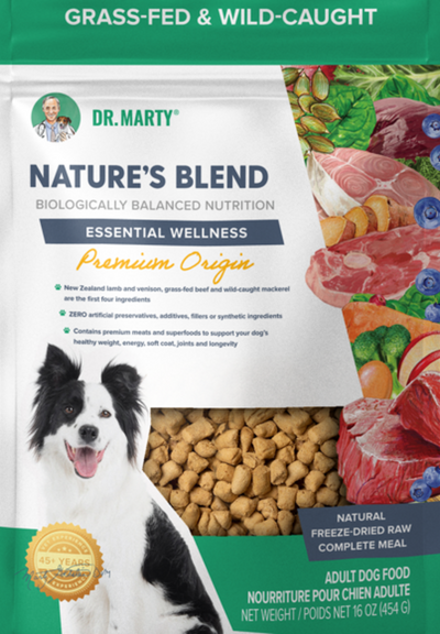 Dr. Marty Nature's Blend Premium Origin Freeze Dried Dog Food