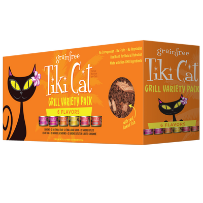 Tiki Cat Grill Variety Pack Canned Wet Cat Food