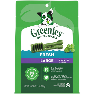 Greenies Large Mint Dental Dog Chews
