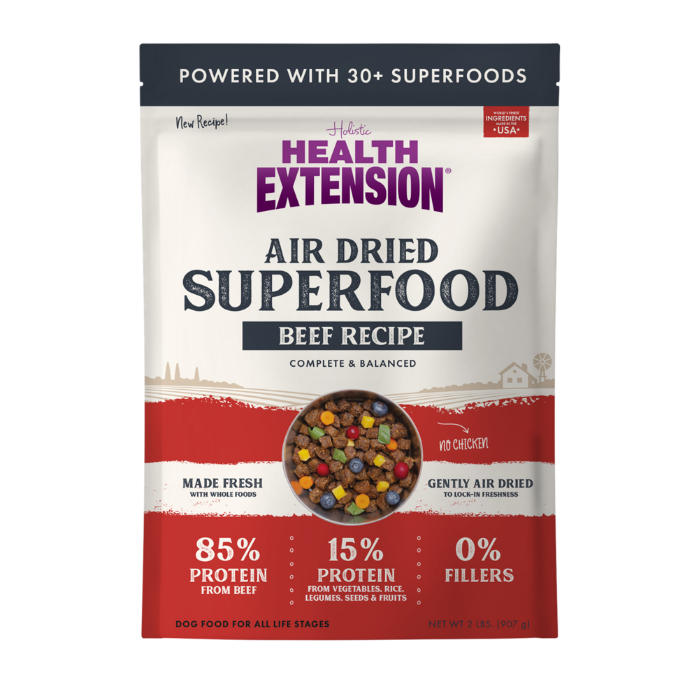 Health Extension Air Dried Super Food Beef Dog Food