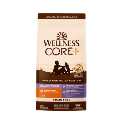 Wellness CORE Healthy Weight Grain Free Adult Dry Cat Food Chicken & Chicken Meal Recipe
