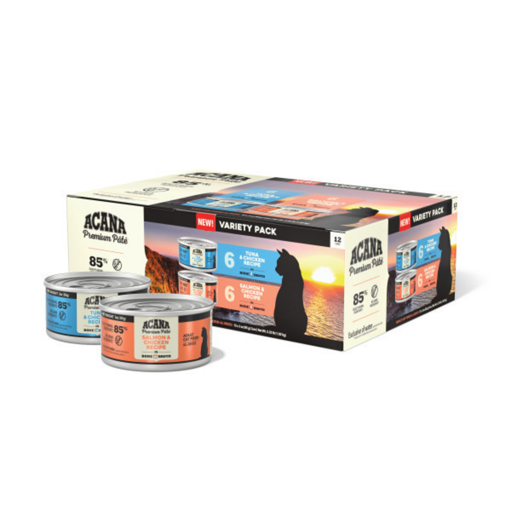 Acana Premium Pate Variety Pack Wet Cat Food