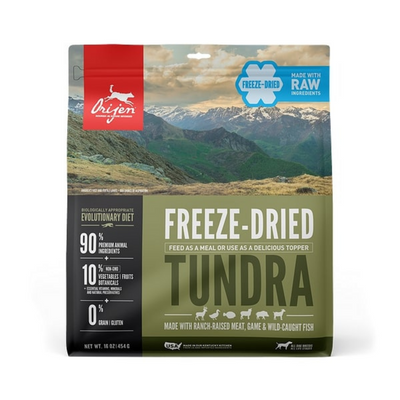 Orijen Grain Free Tundra Adult Freeze Dried Dog Food