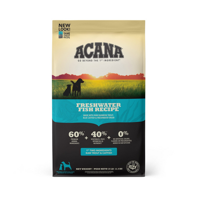 Acana Freshwater Fish Recipe Dry Dog Food