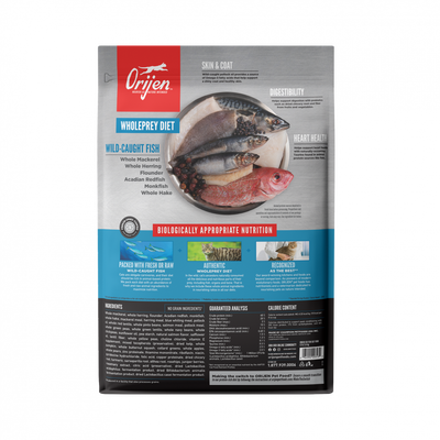 Orijen Grain Free Six Fish Dry Cat Food