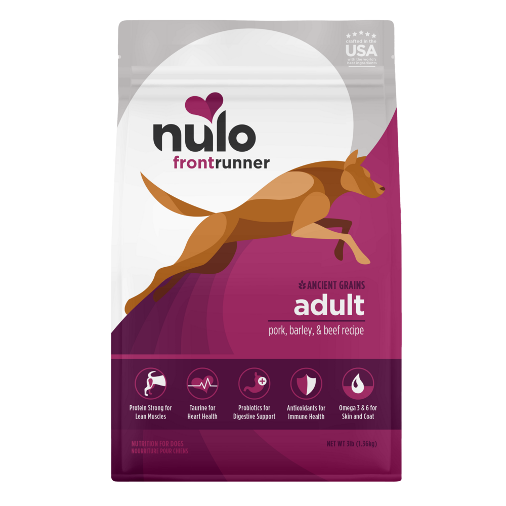 Nulo Frontrunner Adult Dog Pork, Barley & Beef