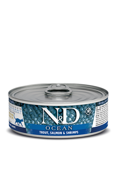 Farmina N&D Ocean Feline Trout, Salmon & Shrimp Stew