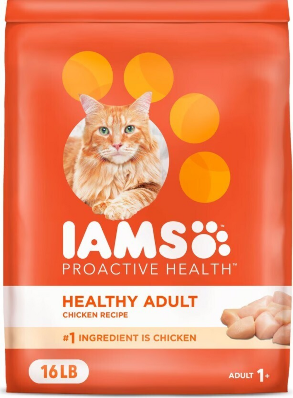 Iams Proactive Health Adult Original with Chicken Dry Cat Food