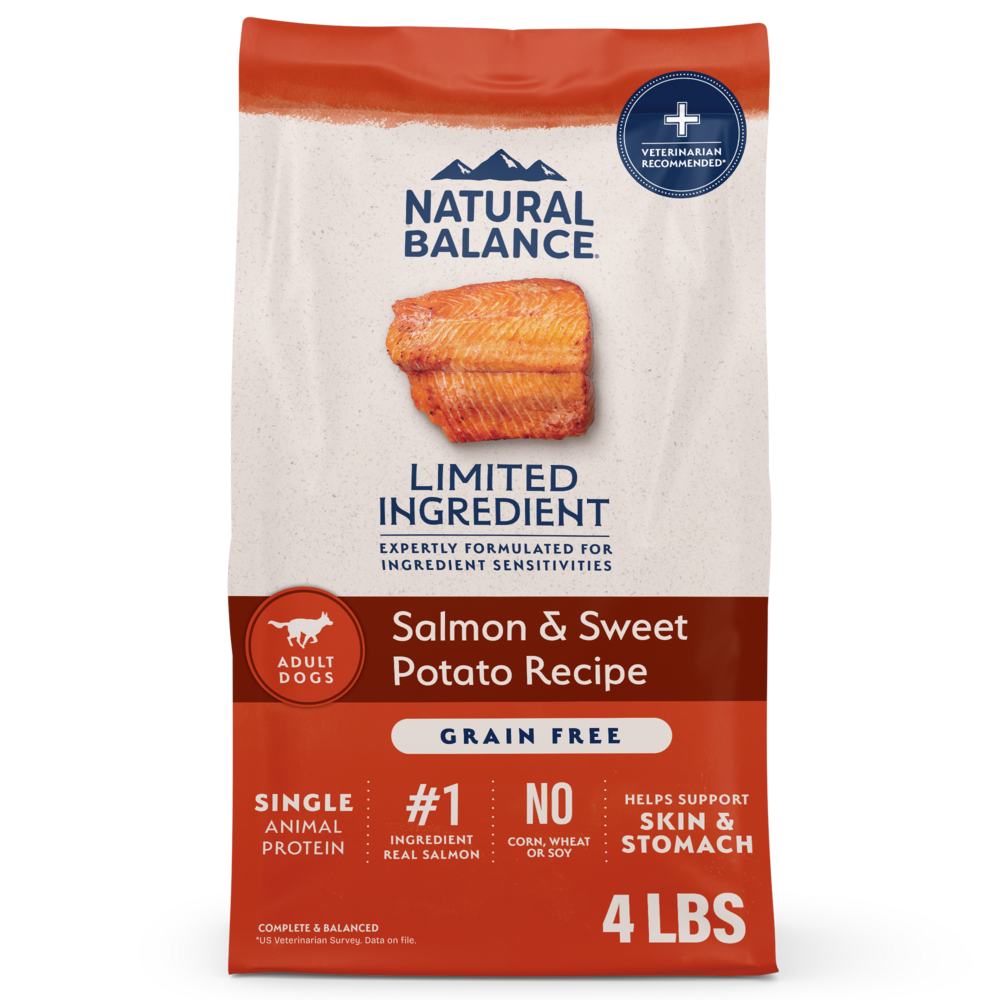 Natural Balance Limited Ingredient Grain Free Dry Dog Food, Salmon & Sweet Potato Recipe