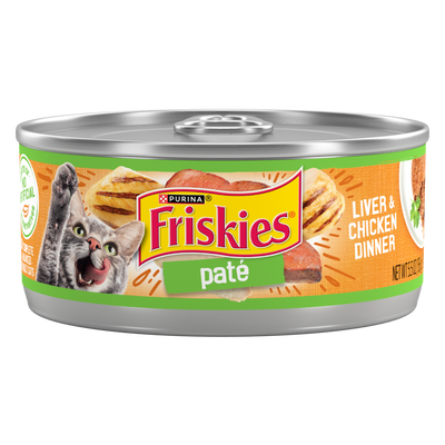 Friskies Pate Liver and Chicken Wet Cat Food