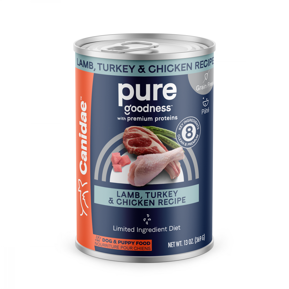 Canidae Pure Wet Dog Food, Lamb, Turkey & Chicken Recipe