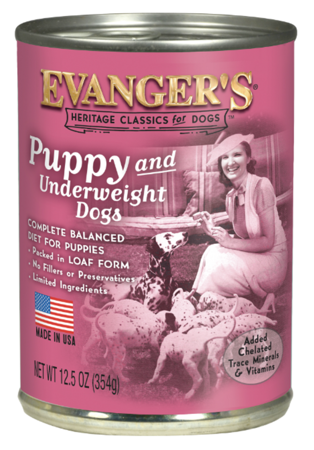 Evanger's Classic Puppy and Underweight Dogs Canned Dog Food