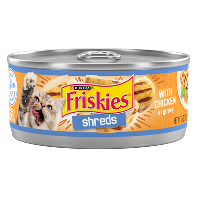 Friskies Savory Shreds Chicken in Gravy Wet Cat Food
