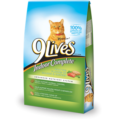 9Lives Indoor Complete Dry Cat Food