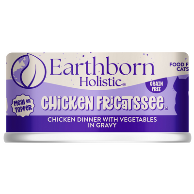 Earthborn Holistic Grain Free Chicken Fricatssee Canned Cat Food