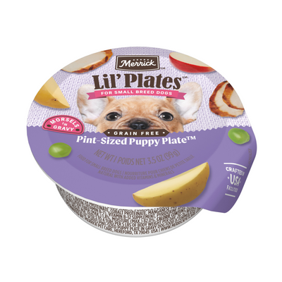 Merrick Lil' Plates Grain Free Pint Sized Pup Small Breed Wet Puppy Food