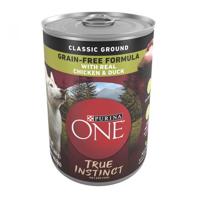 Purina One True Instinct Grain Free Chicken and Duck Wet Dog Food