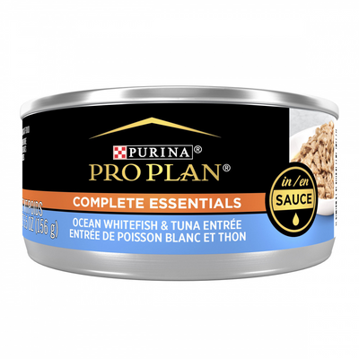 Purina Pro Plan Ocean Whitefish and Tuna in Sauce Wet Cat Food