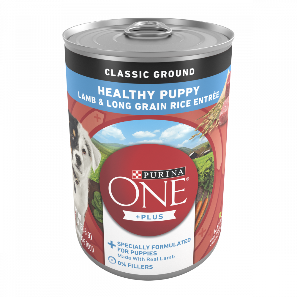 Purina One Healthy Puppy Ground Lamb and Rice Wet Puppy Food