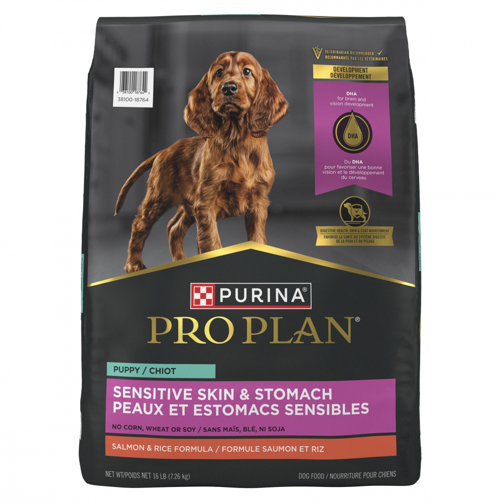 Purina Pro Plan Sensitive Skin & Stomach Salmon and Rice Dry Puppy Food