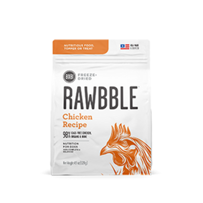 Bixbi Rawbble Freeze Dried Chicken Dog Food