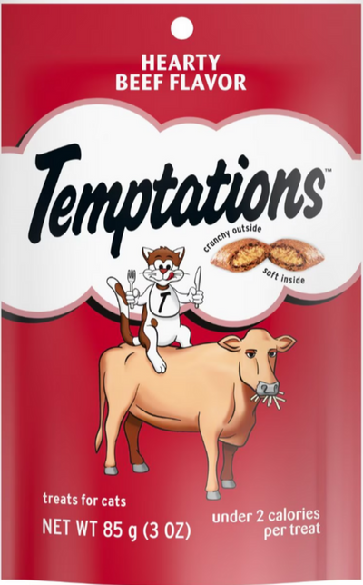 Temptations Hearty Beef Cat Treats