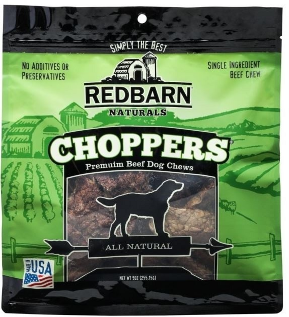 Redbarn Naturals Choppers Beef Lung Dog Treats