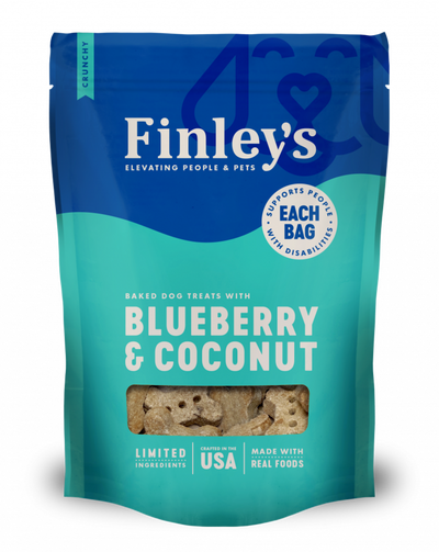 Finley's Blueberry & Coconut Crunchy Biscuits