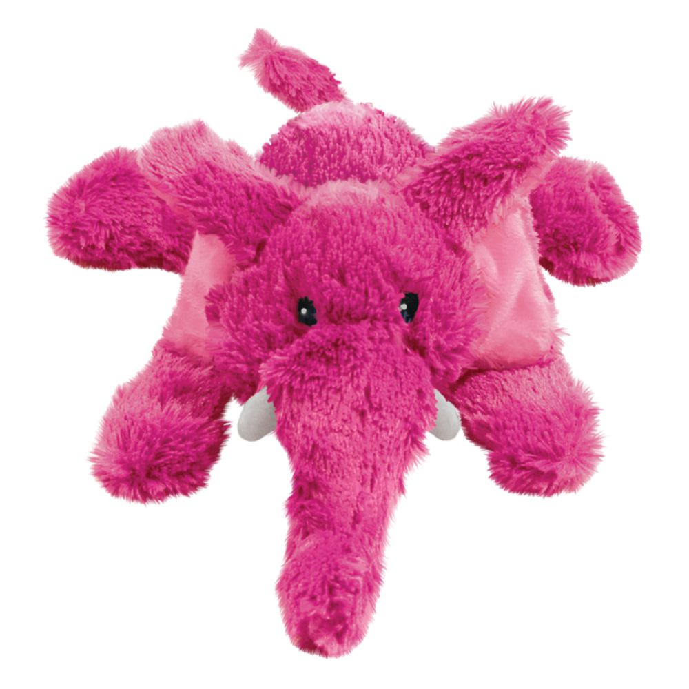 Kong Elmer Elephant Cozie Plush Dog Toy