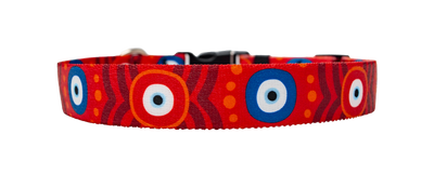 Evil Eye Mal de Ojo Dog Collar