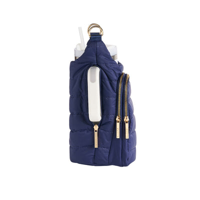 HydroBag® HANDLE®- Island Navy Matte with Pink and Navy Strap
