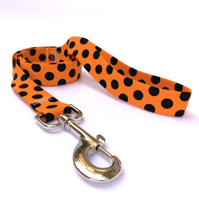 Halloween Polka Dog Leash