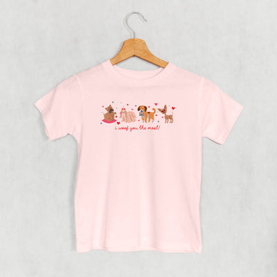 I Woof You The Most Dog Doodles (Kids)