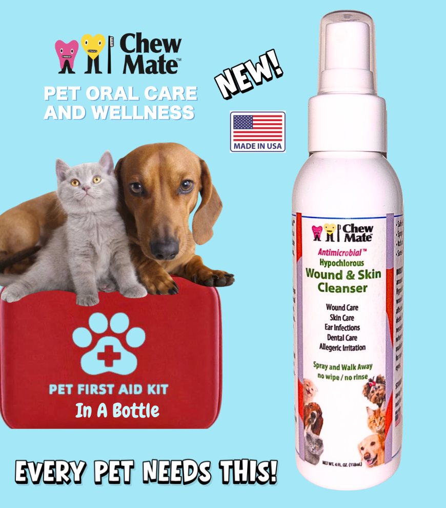 Chewmate Wound Care Antibacterial Spray