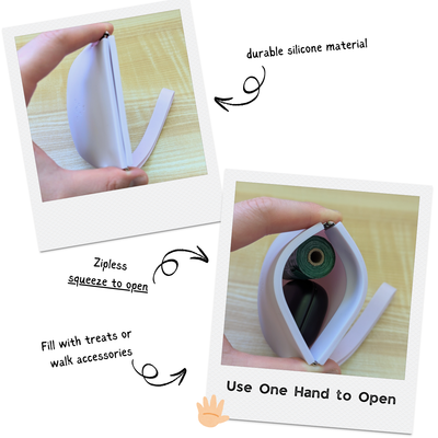 One-Hand Treat Training Pouch