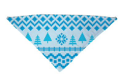 Nordic Light Blue Dog Bandana