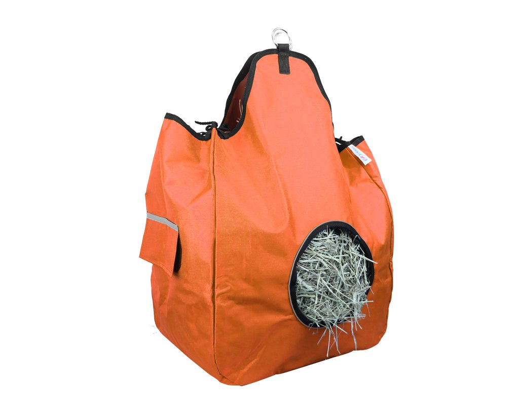 Patented Ventilated Horse Hay Bag – Heavy Duty 1200D Slow Feed Design, Holds 2-3 Flakes, 6-Month Warranty