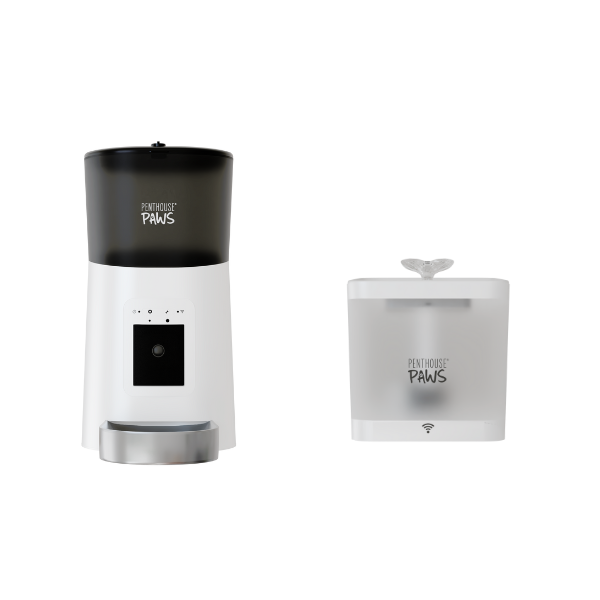 Smart Pet Feeder and Water Fountain Bundle
