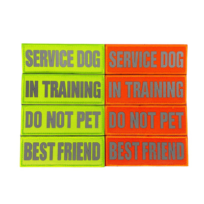 REFLECTIVE HIGH VISIBILITY NEON Tag Patch
