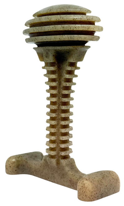 Honey Bone Dental Tower - Indestructible Nylon Dog Chew Toy XL | USA Made