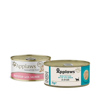 Applaws Whitefish & Salmon Wet Cat Can (2.47oz)