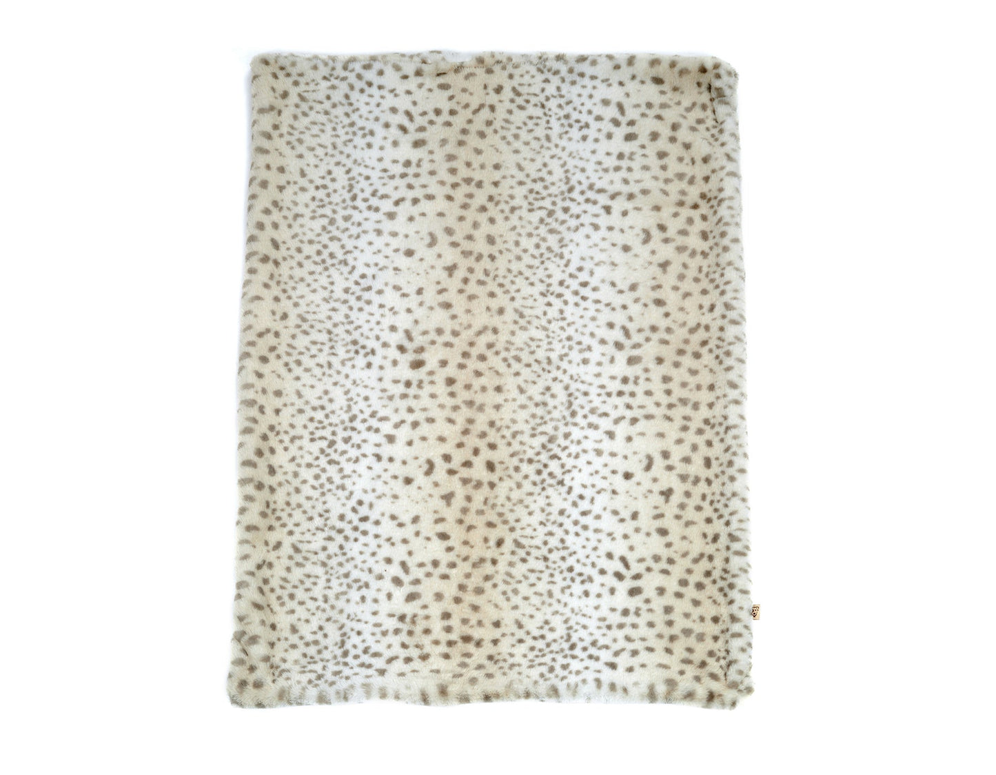 Cheetah Faux Fur Pet Blanket